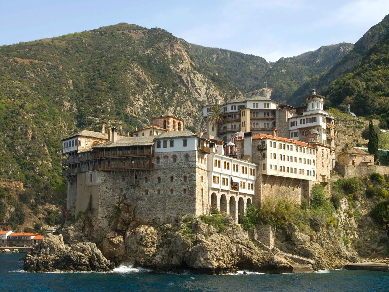 Athos, Republik auf Chalkidiki, Griechenland