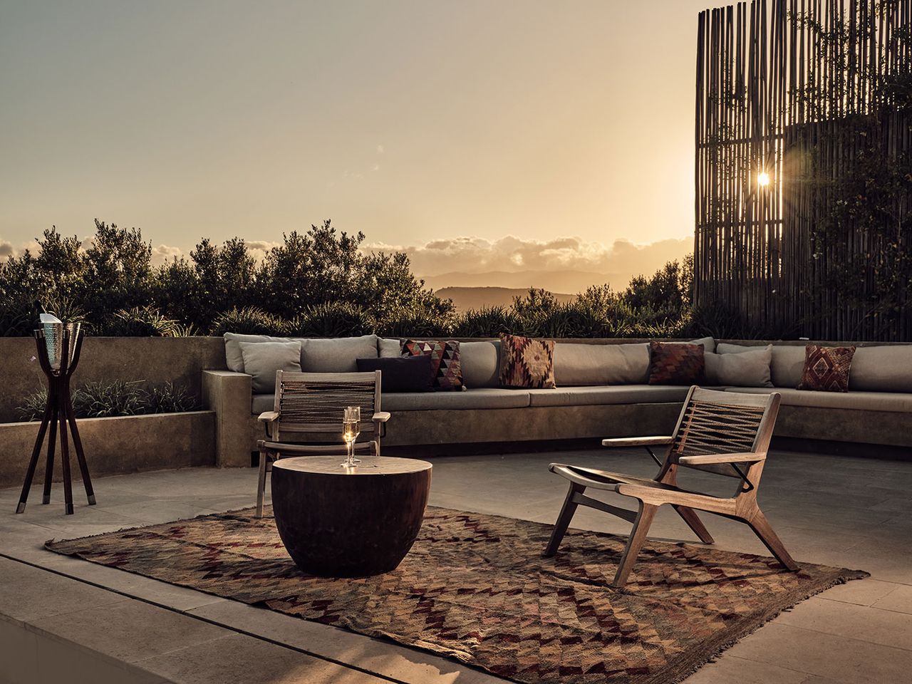 Presidential Private Pool Suite, Sitzbereich
