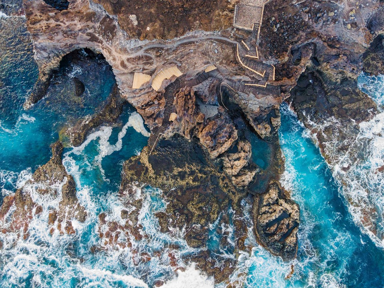 nat&uuml;rlicher Swimmingpool Charco de los Sargos, El Hierro