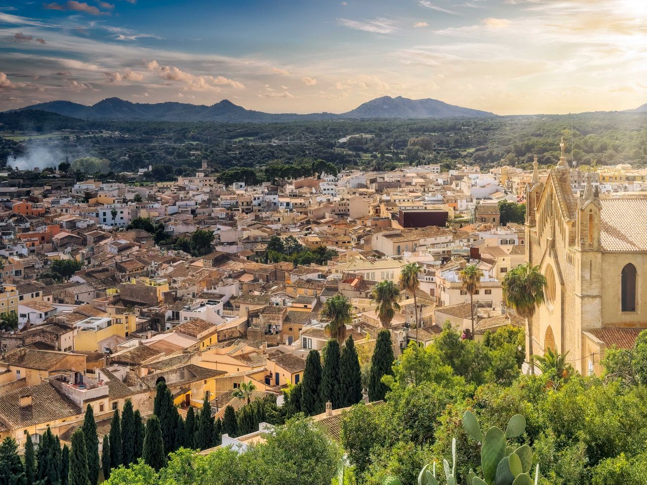 Blick auf Art&agrave;, Mallorca