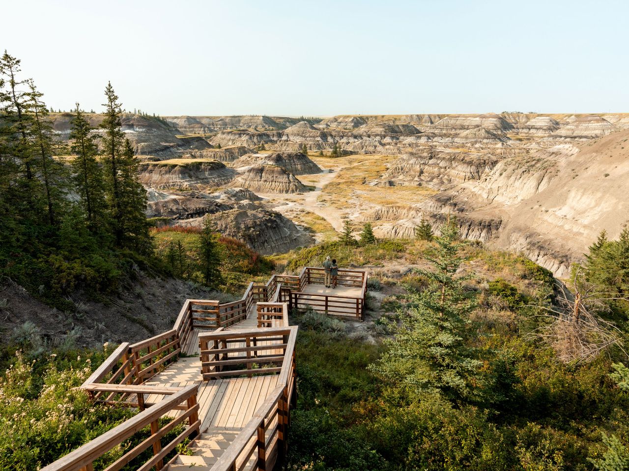 Horseshoe Canyon in den Canadian Badlands