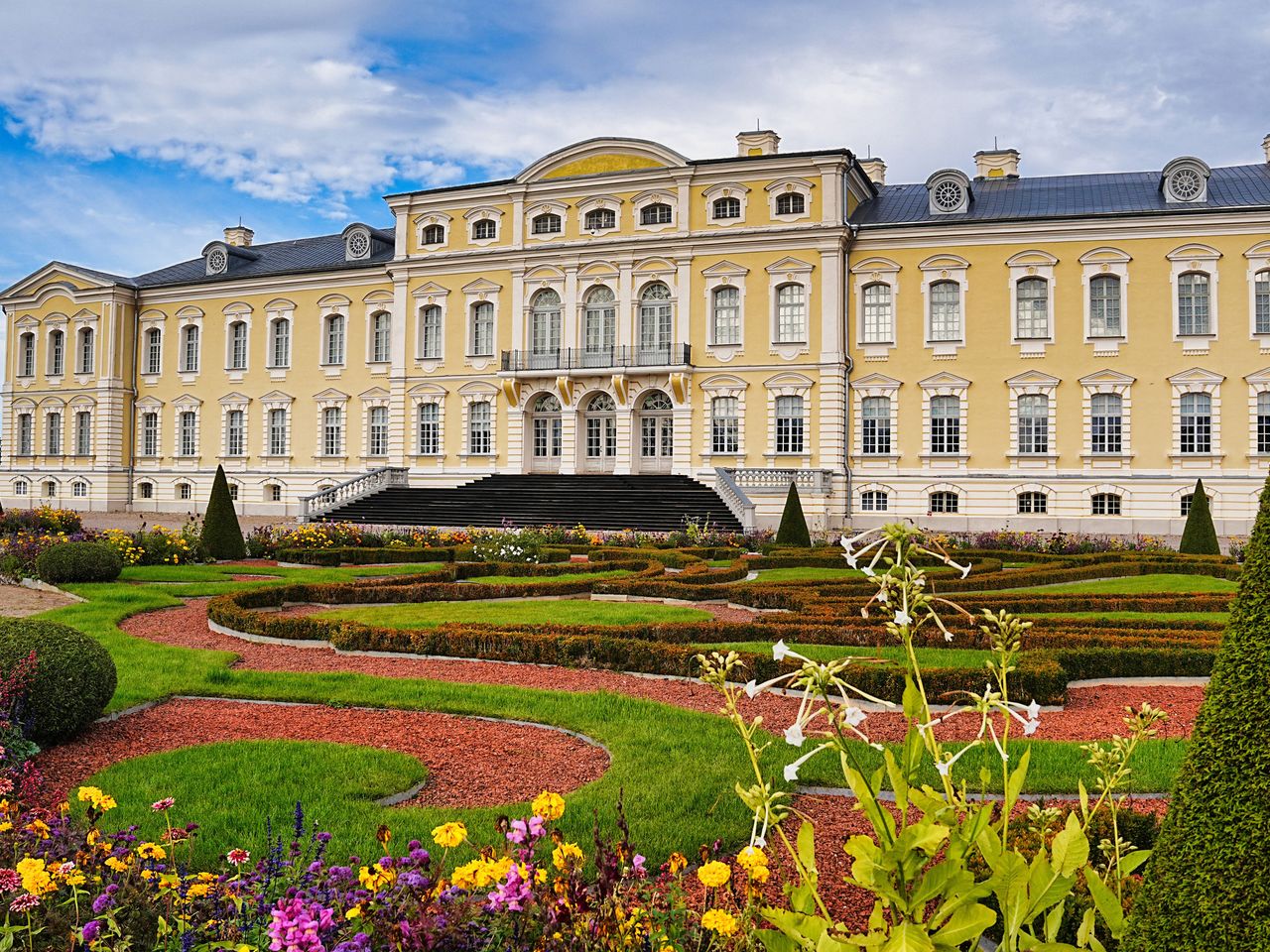 Barockschloss Rundāle in Lettland