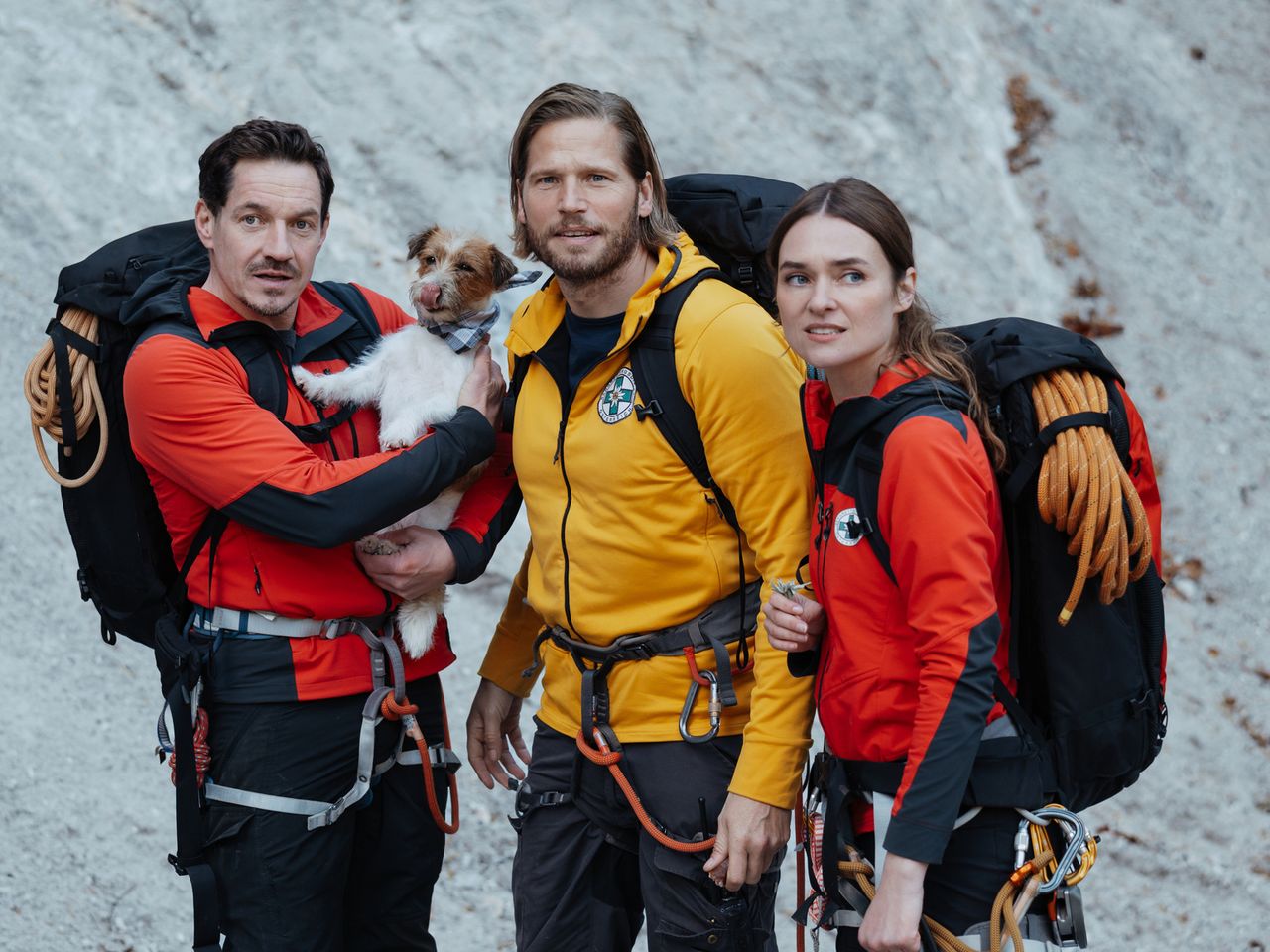 Die Bergretter, Markus Brandl, Sebastian Ströbel, Josephin Busch