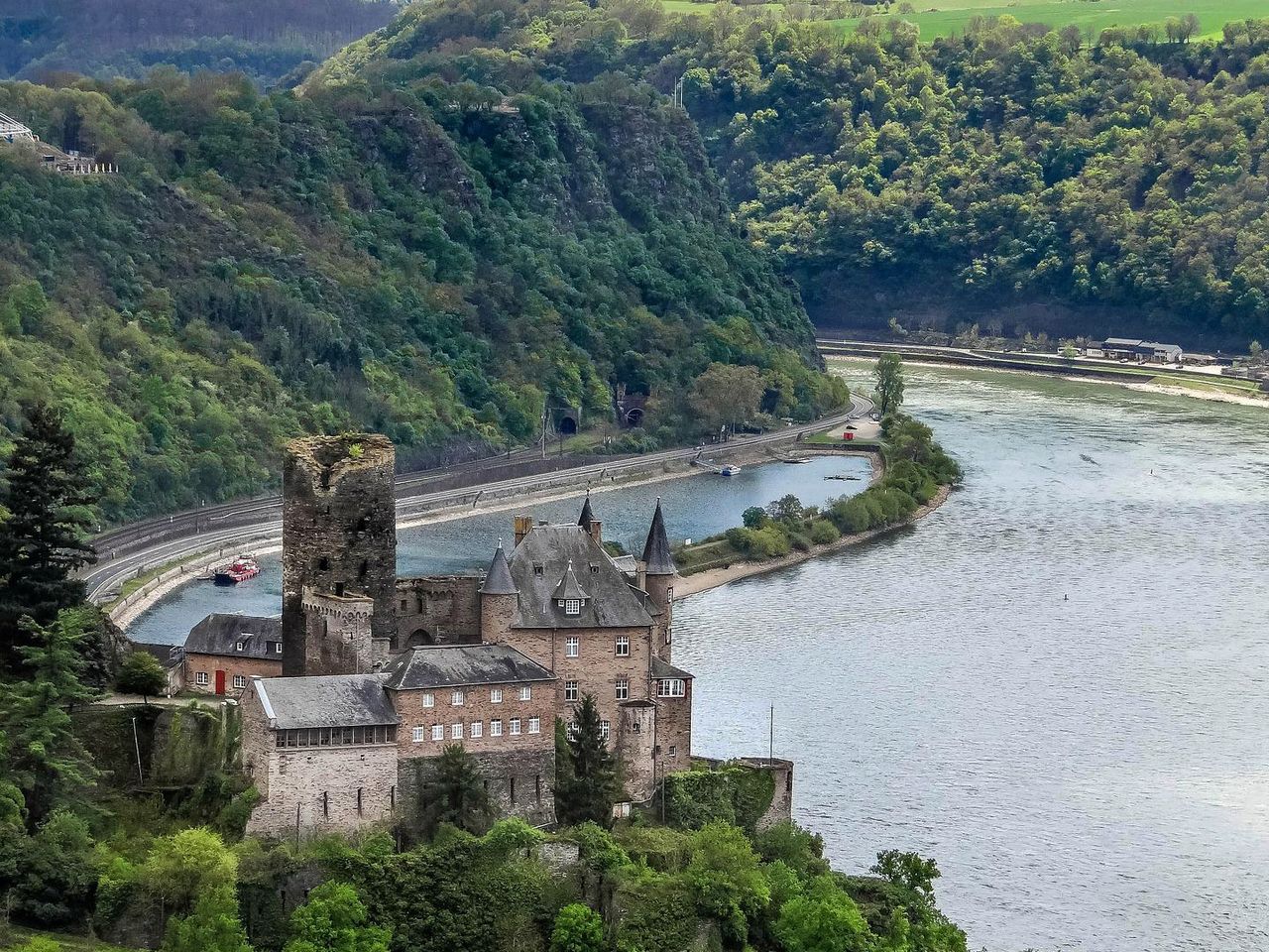 Mittelrheinbahn Rheintal