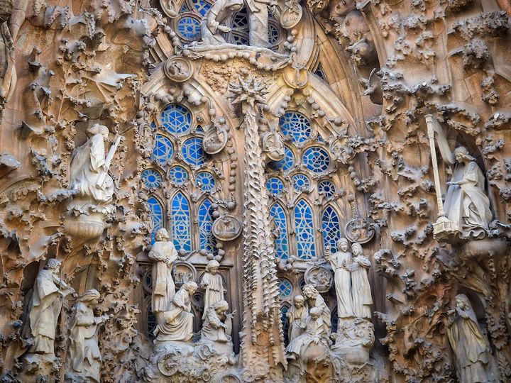 Sagrada Família Geburtsfassade