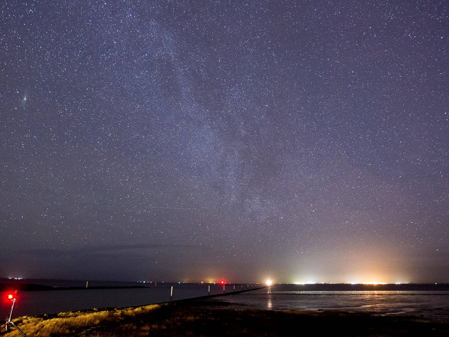 Sternenhimmel über der Nordsee