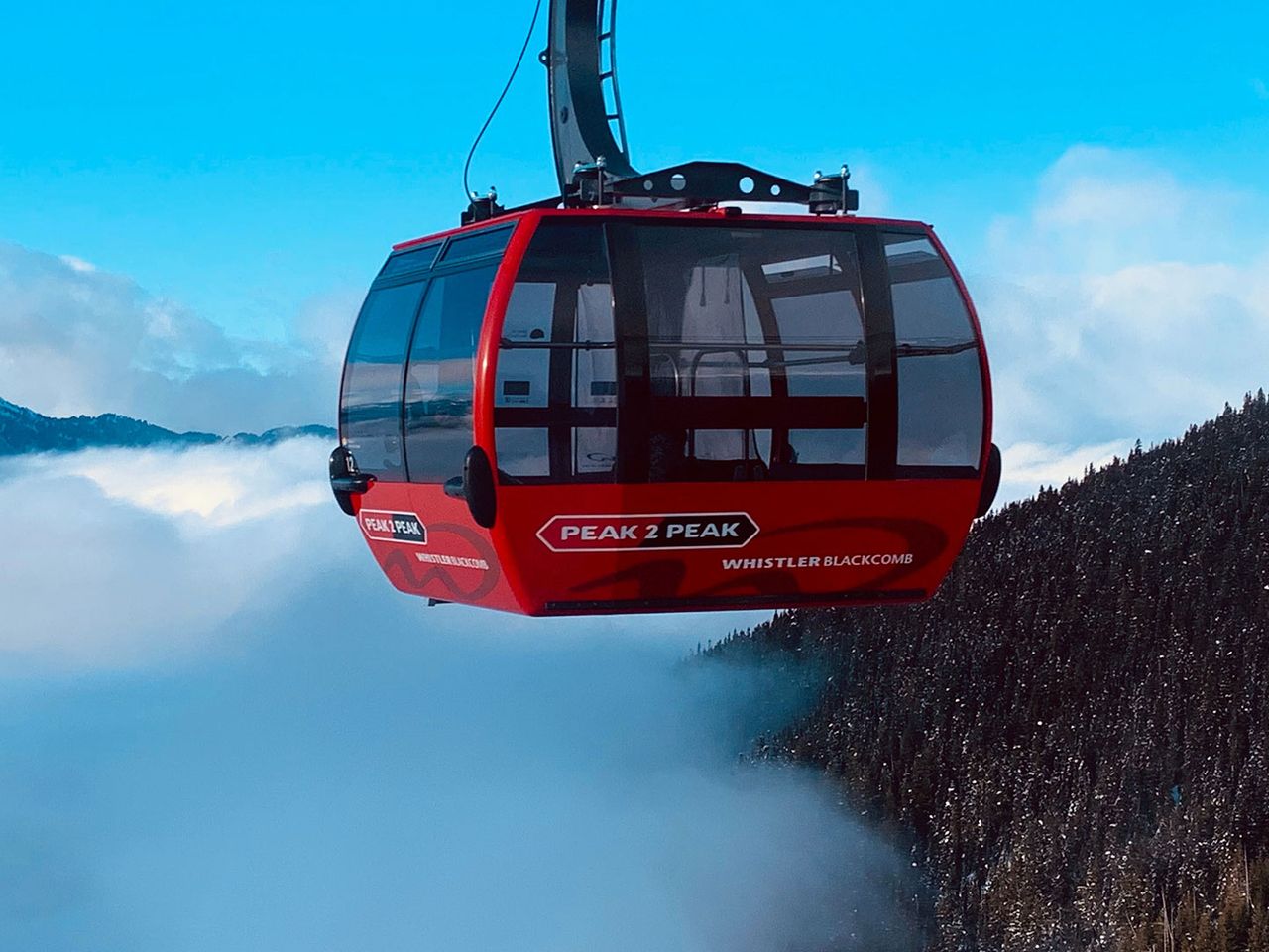 Whistler Blackcomb, Peak2Peak-Gondel