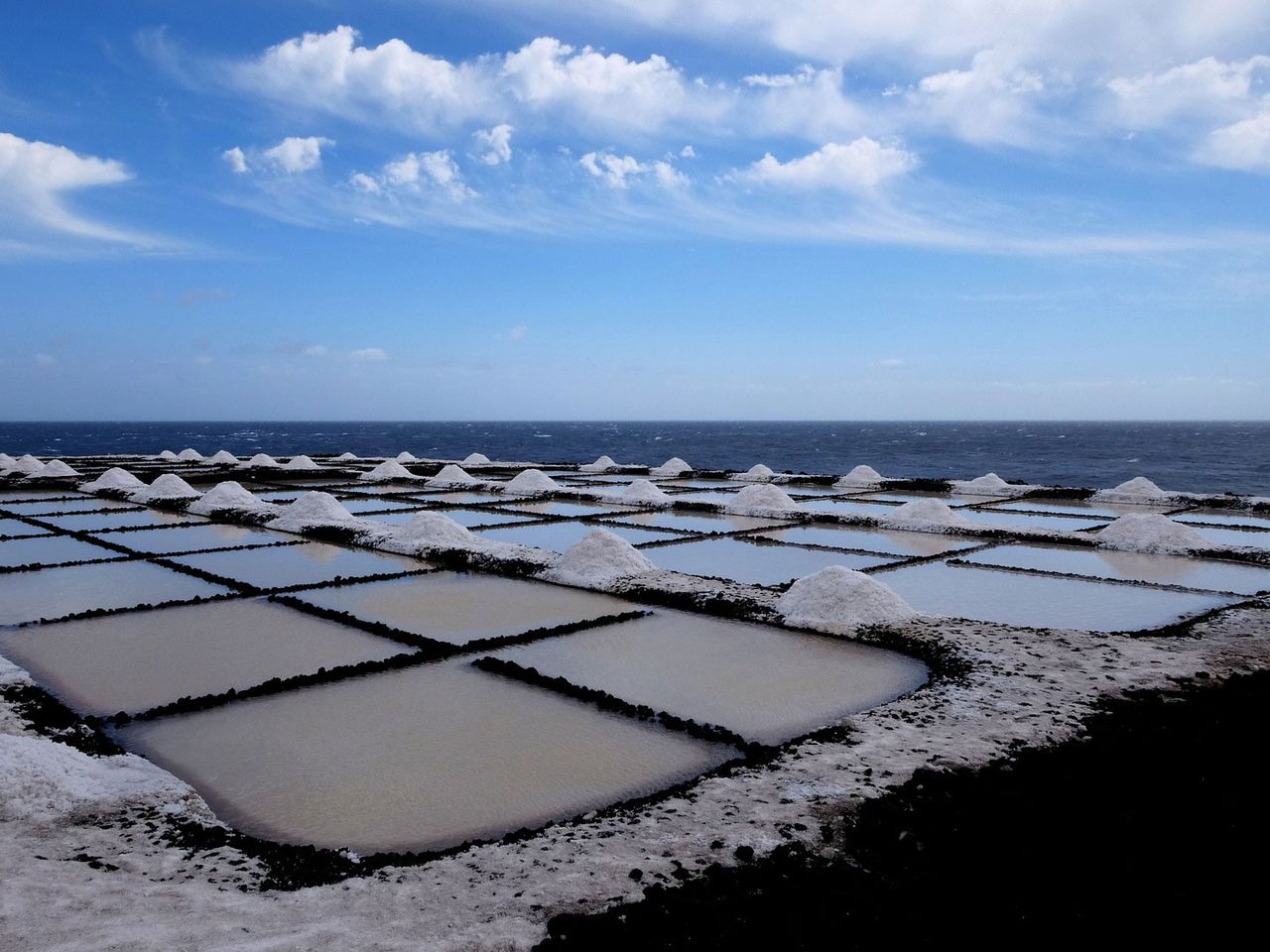 Salinen in Fuencaliente, La Palma