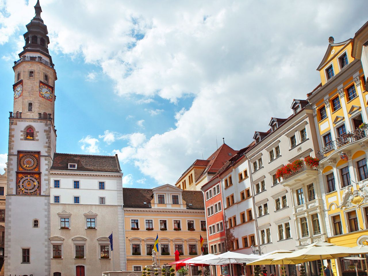 Altstadt von Görlitz in Sachsen