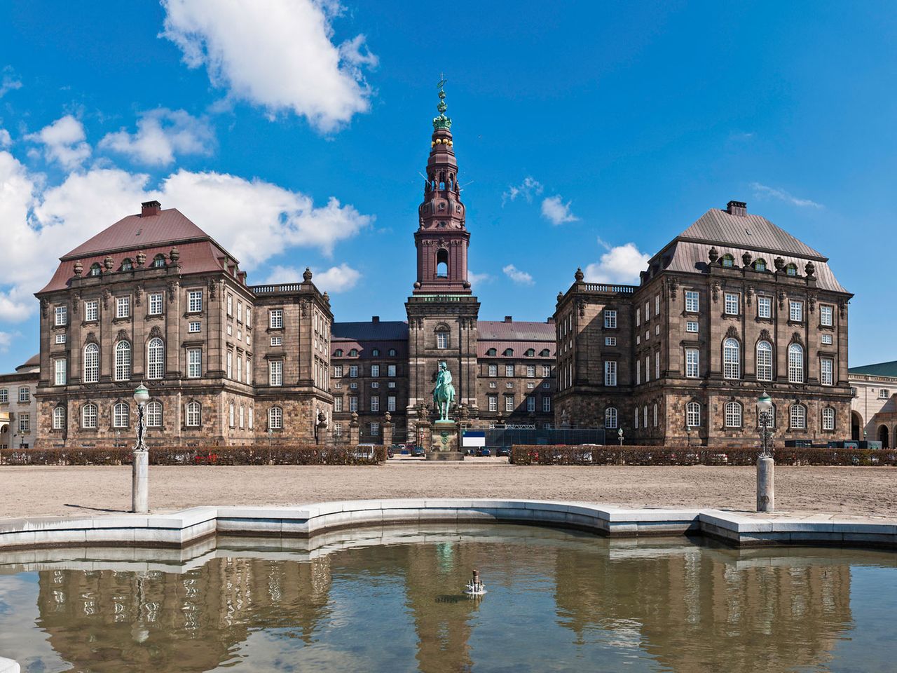 Schloss Christiansborg in Kopenhagen