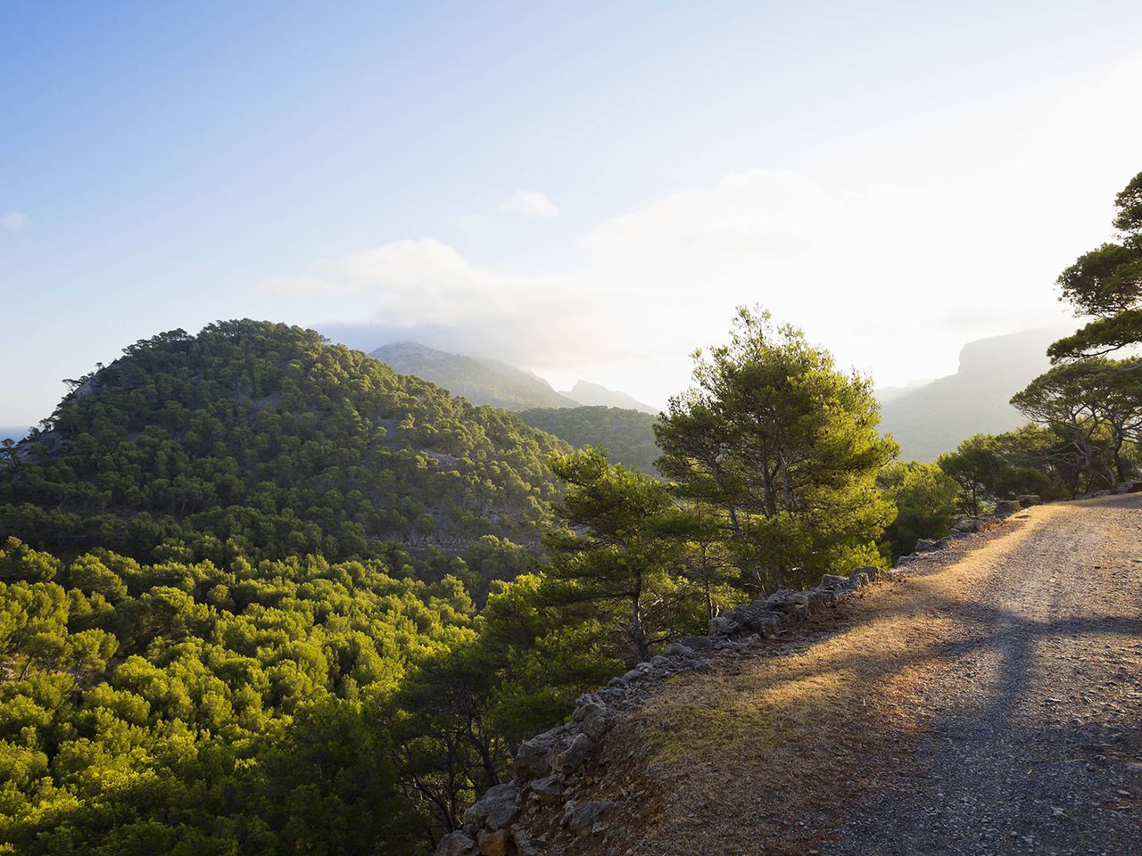 Wanderweg, Radweg in der Tramuntana