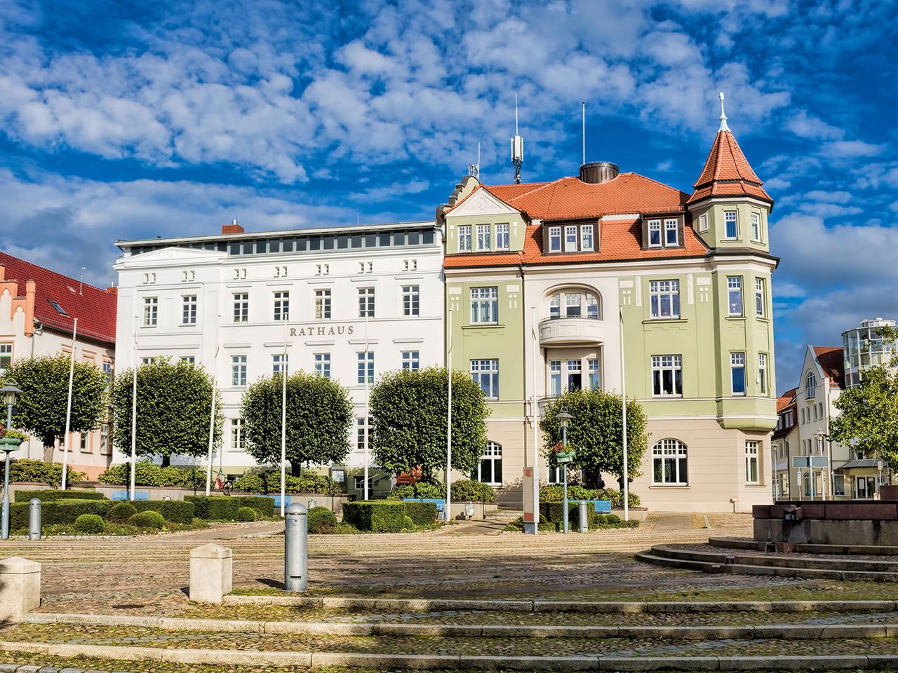 Bergen auf Rügen, Rathausplatz