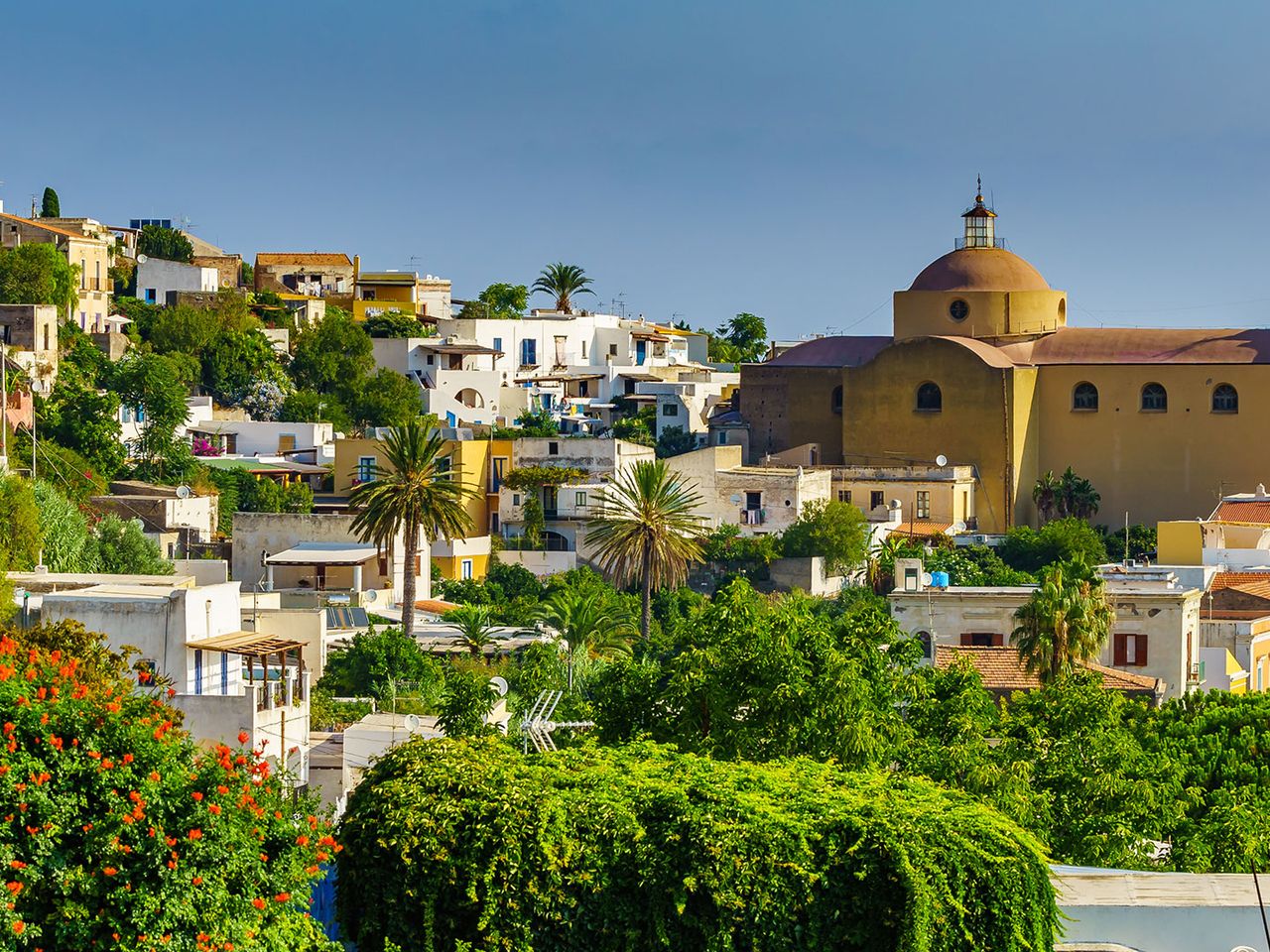 Kirche Santa Marina auf Salina, Liparische Insel