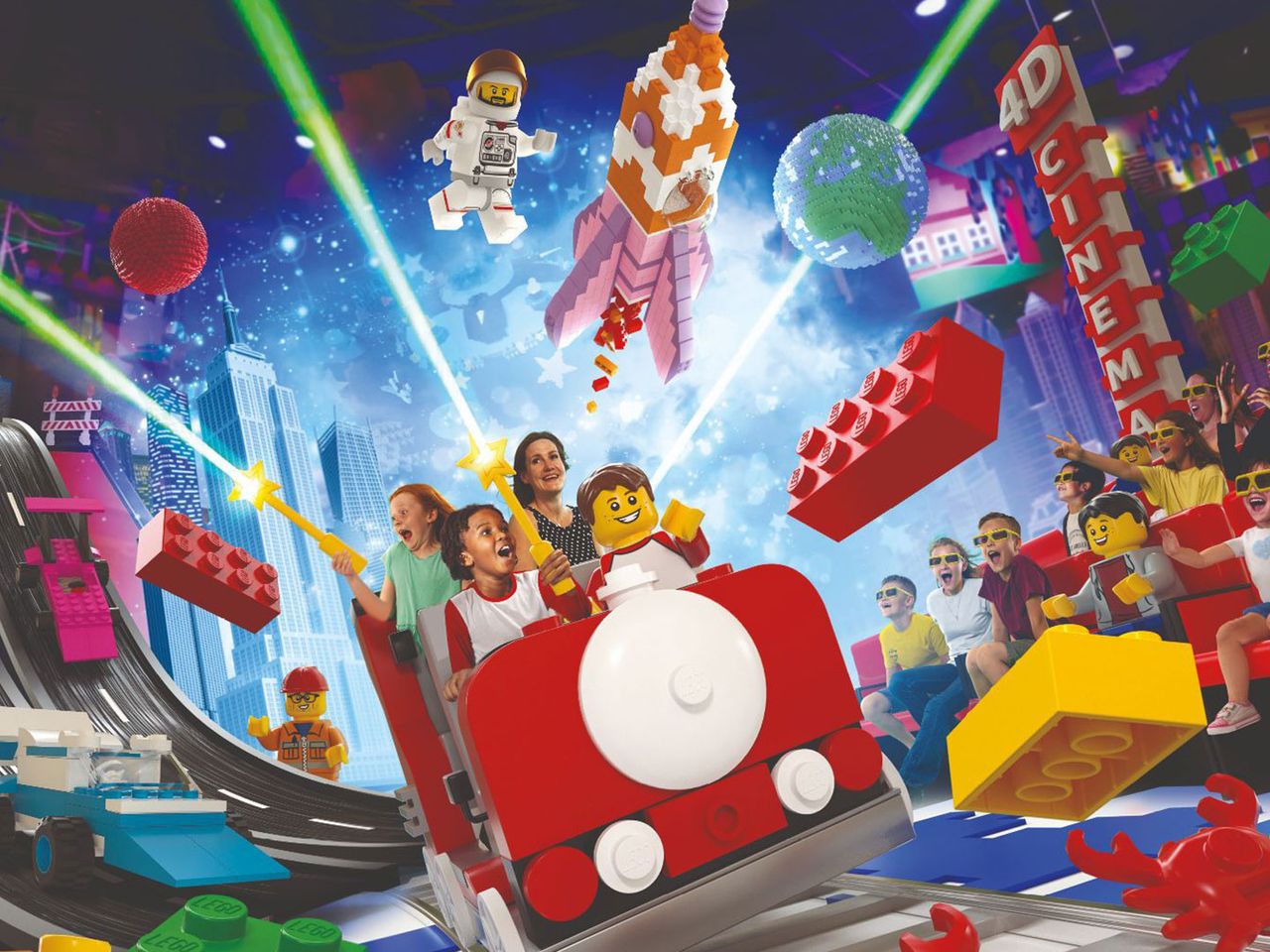 Buntes Vergnügen: In der Hamburger Hafencity entsteht ein Lego Discovery Centre.