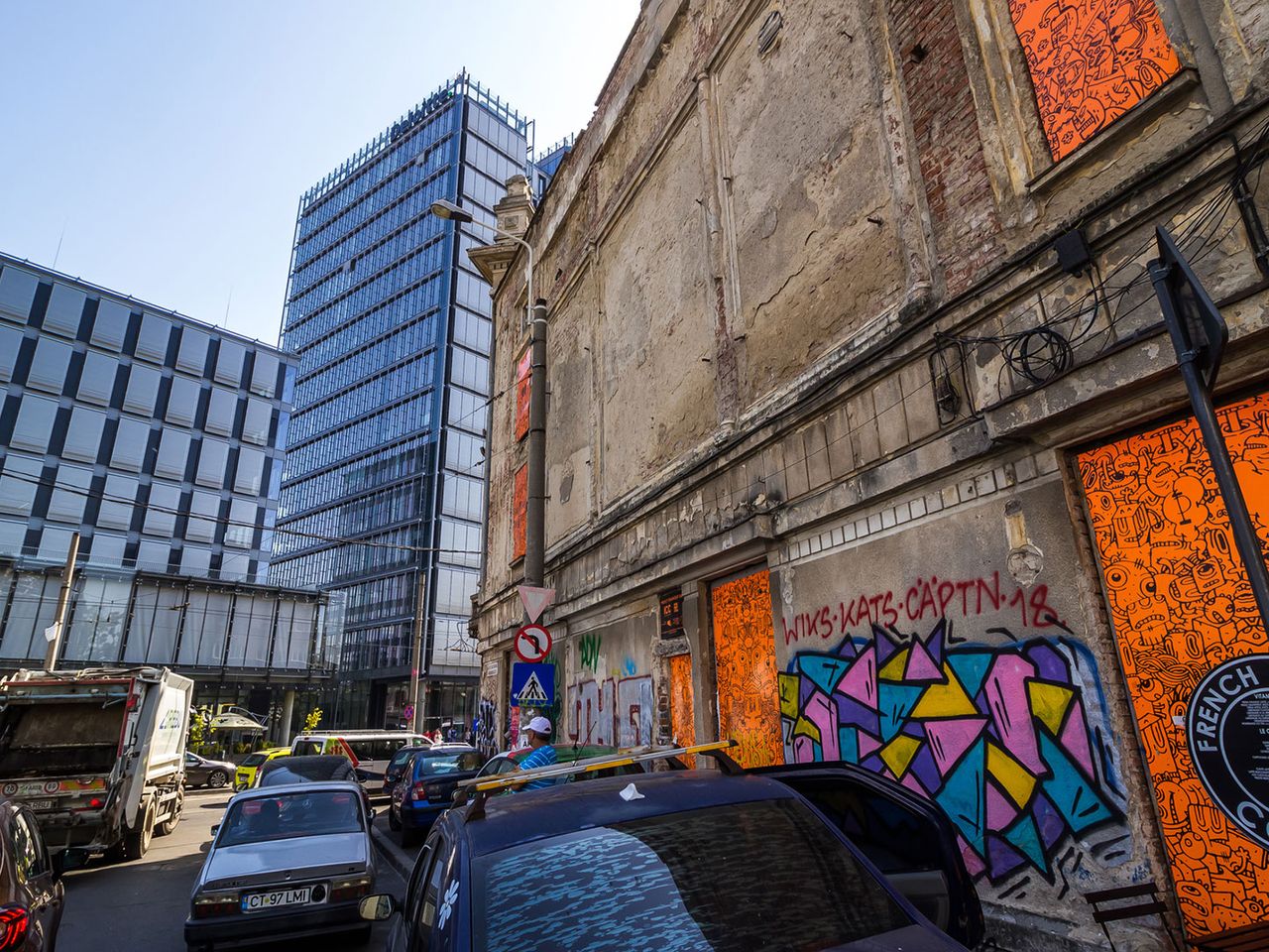 Street Art in Bukarest, Rumänien