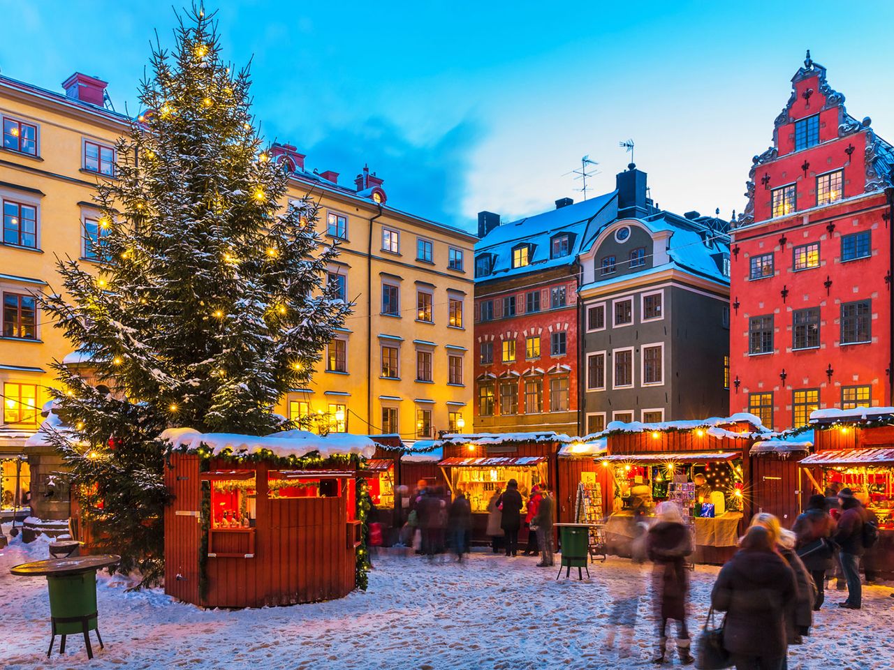 Stortorgets Julmarknad, Weihnachtsmarkt in der Altstadt von Stockholm