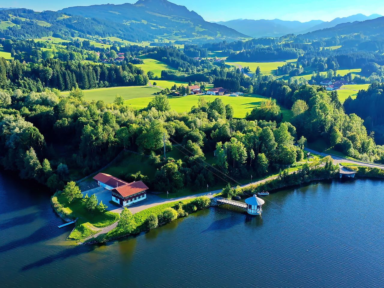 Rottachsee in der Nähe von Kempten