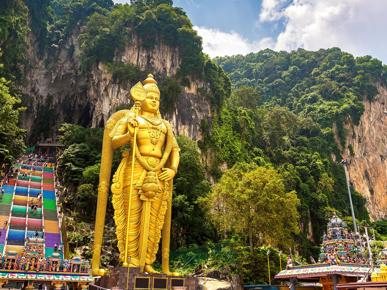 Batu-Höhlen im Norden von Kuala Lumpur