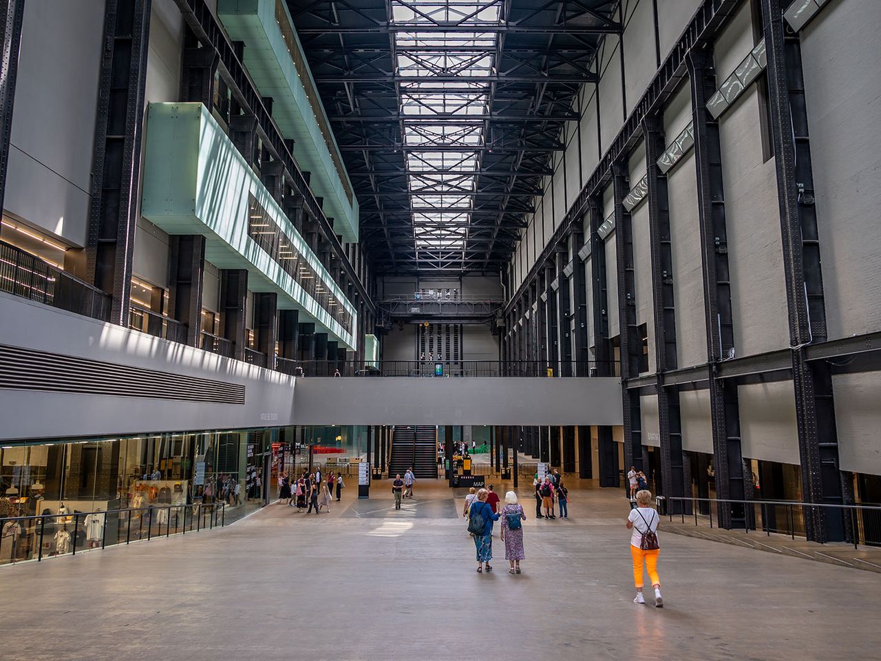 Tate Modern in London von innen