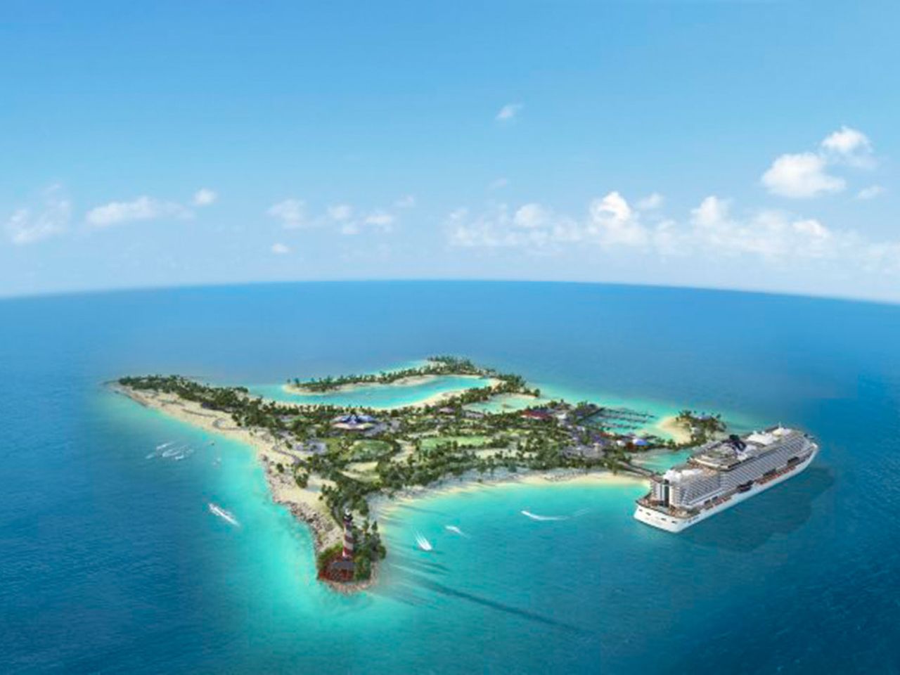 Das künstliche Atoll Ocean Cay Reserve von MSC Cruises