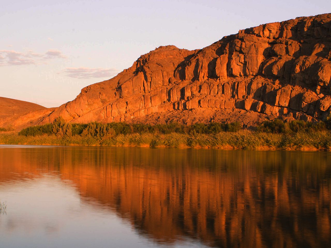 Orange River in Südafrika