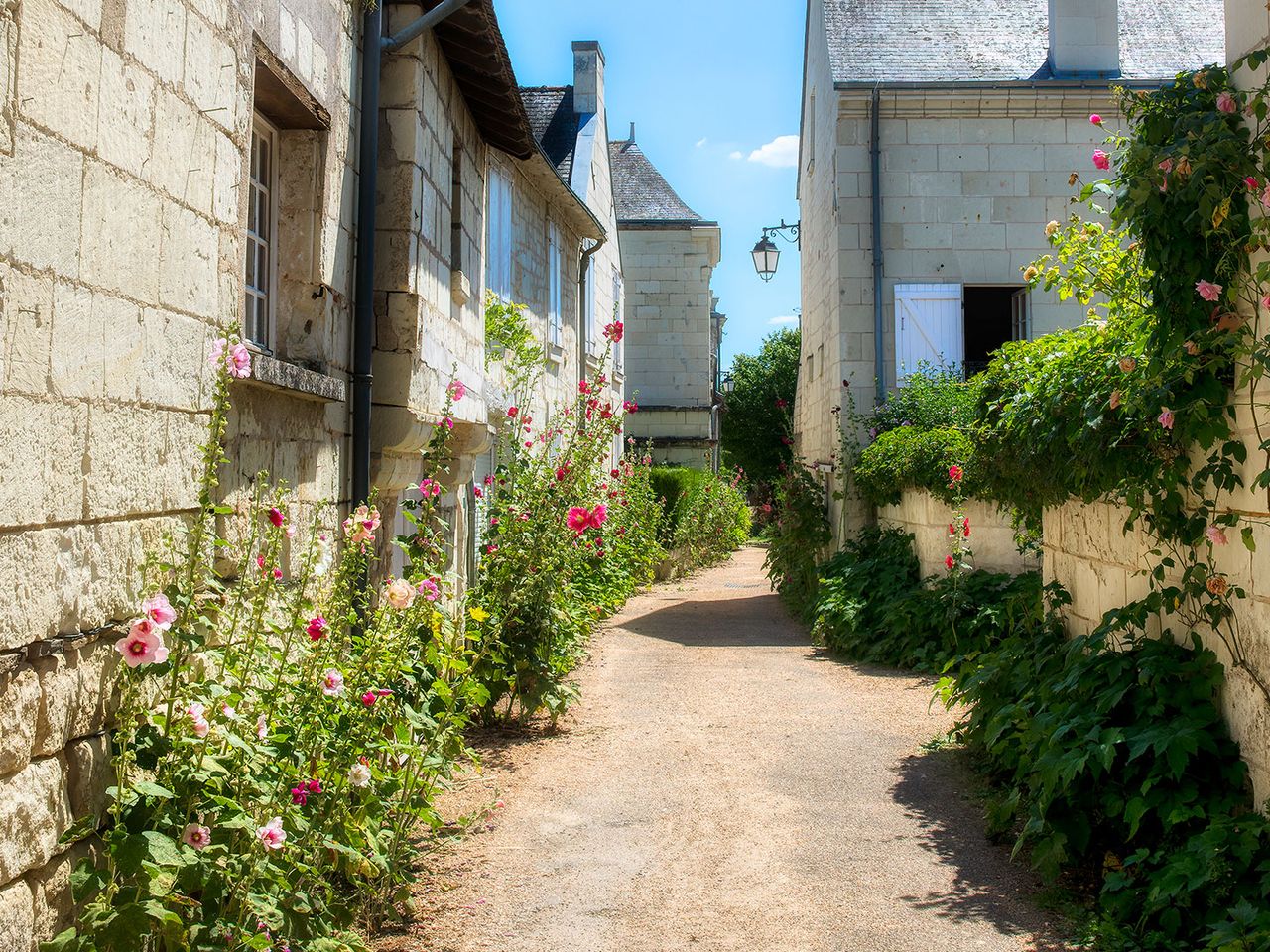Gasse in Candes-Saint-Martin