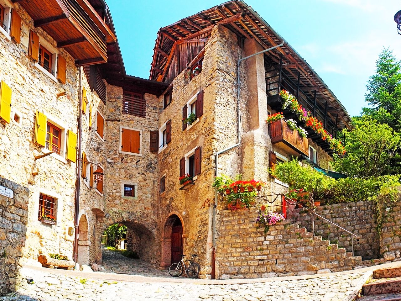 Canale di Tenno am Gardasee, Italien