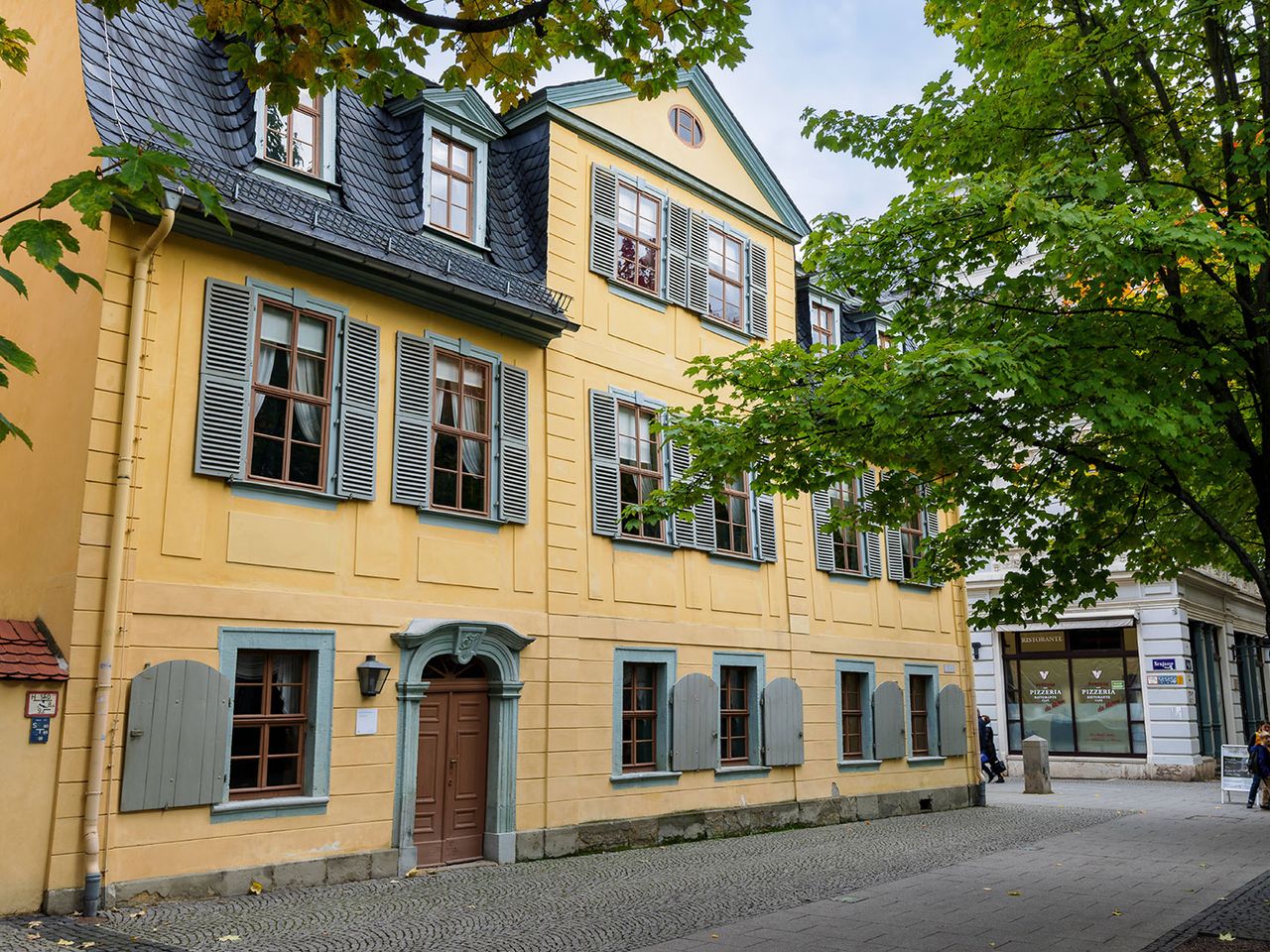 Friedrich Schillers einstiges Wohnhaus in Weimar