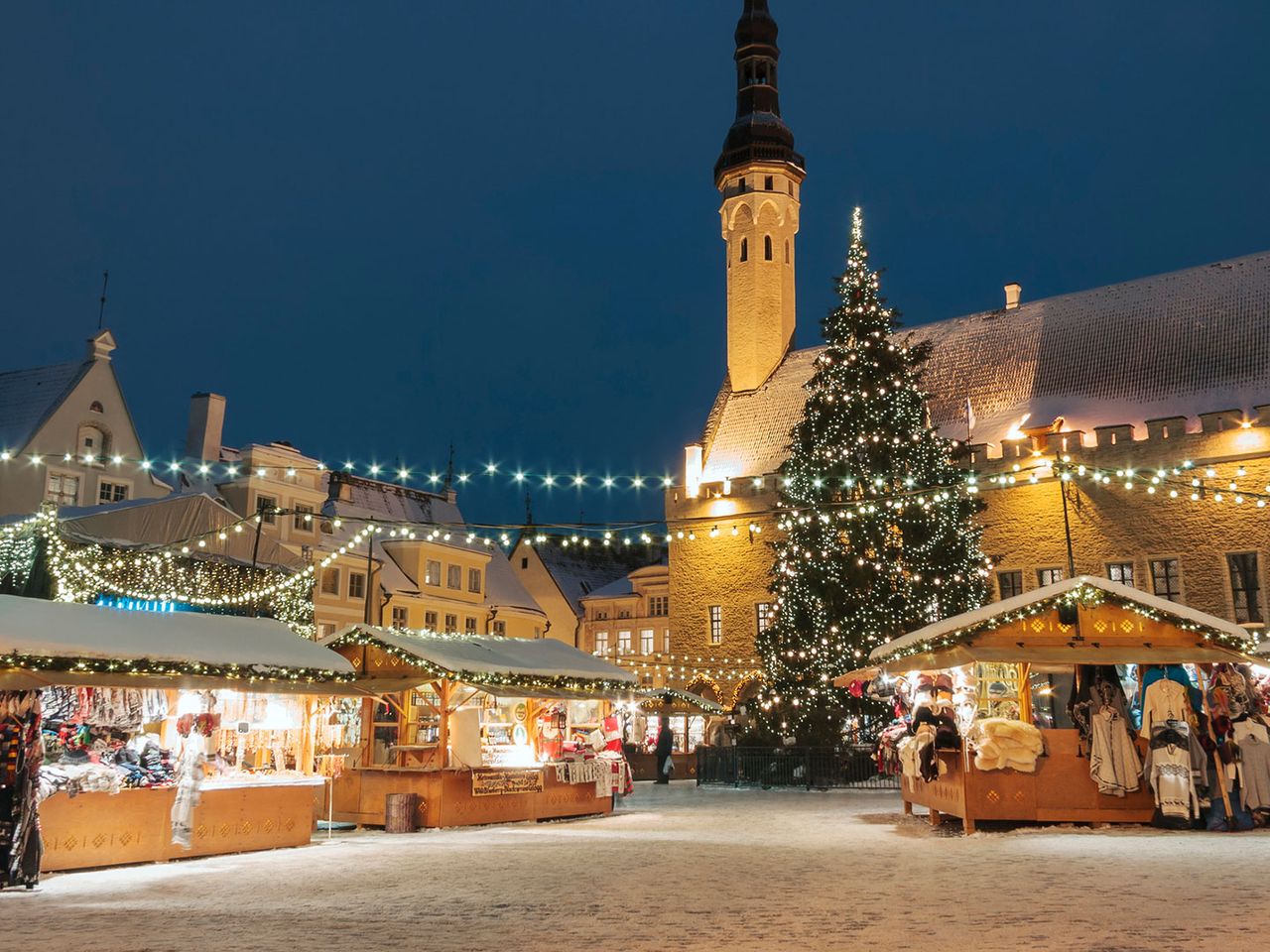 Weihnachtsmarkt in Tallinn, Estland