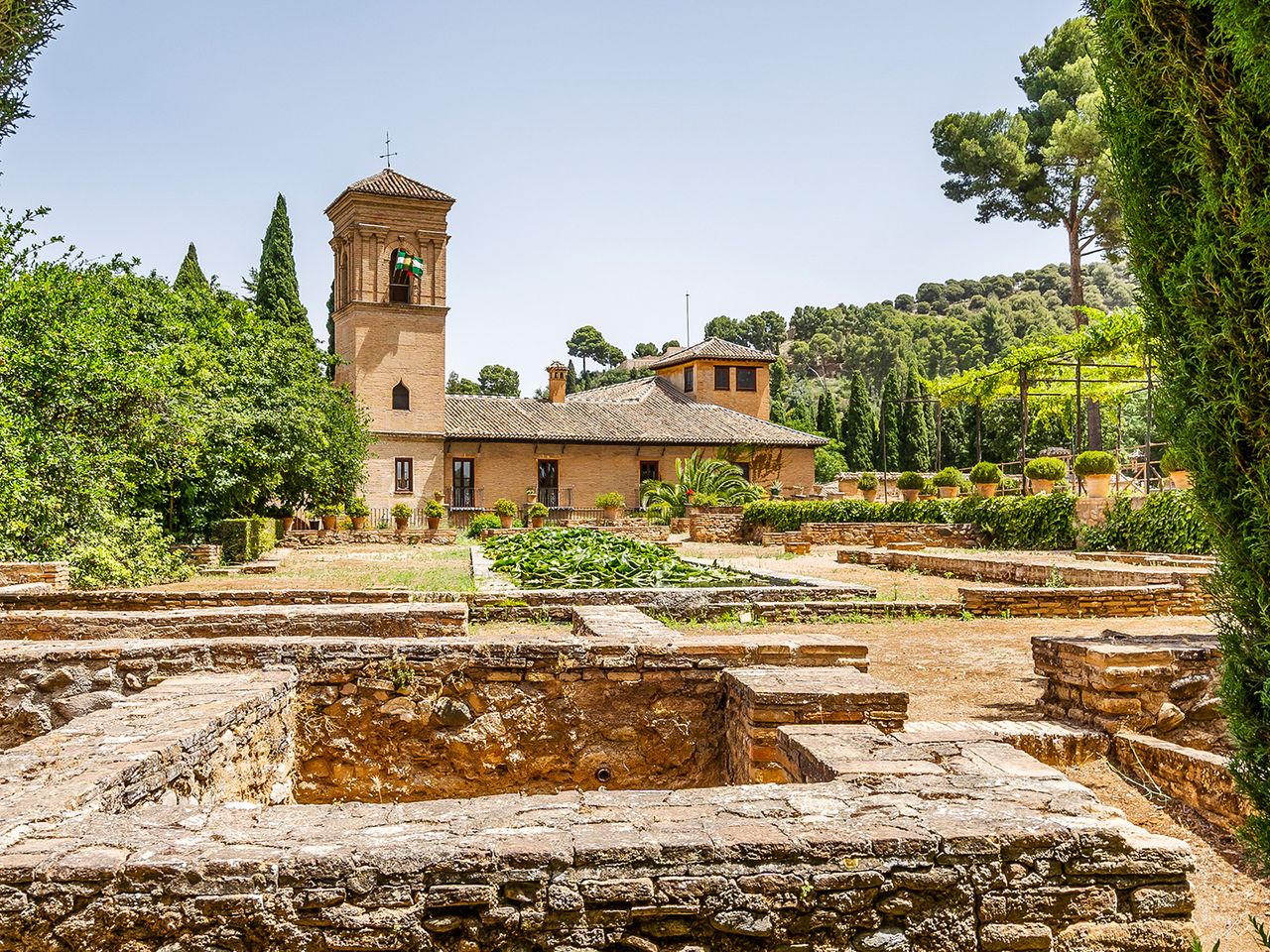 Klosteranlage San Francisco, Alhambra, Granada
