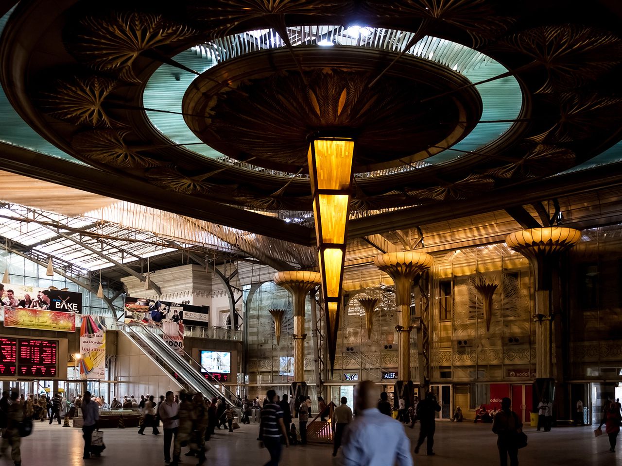 Kairo Hauptbahnhof Ramses, Ägypten 