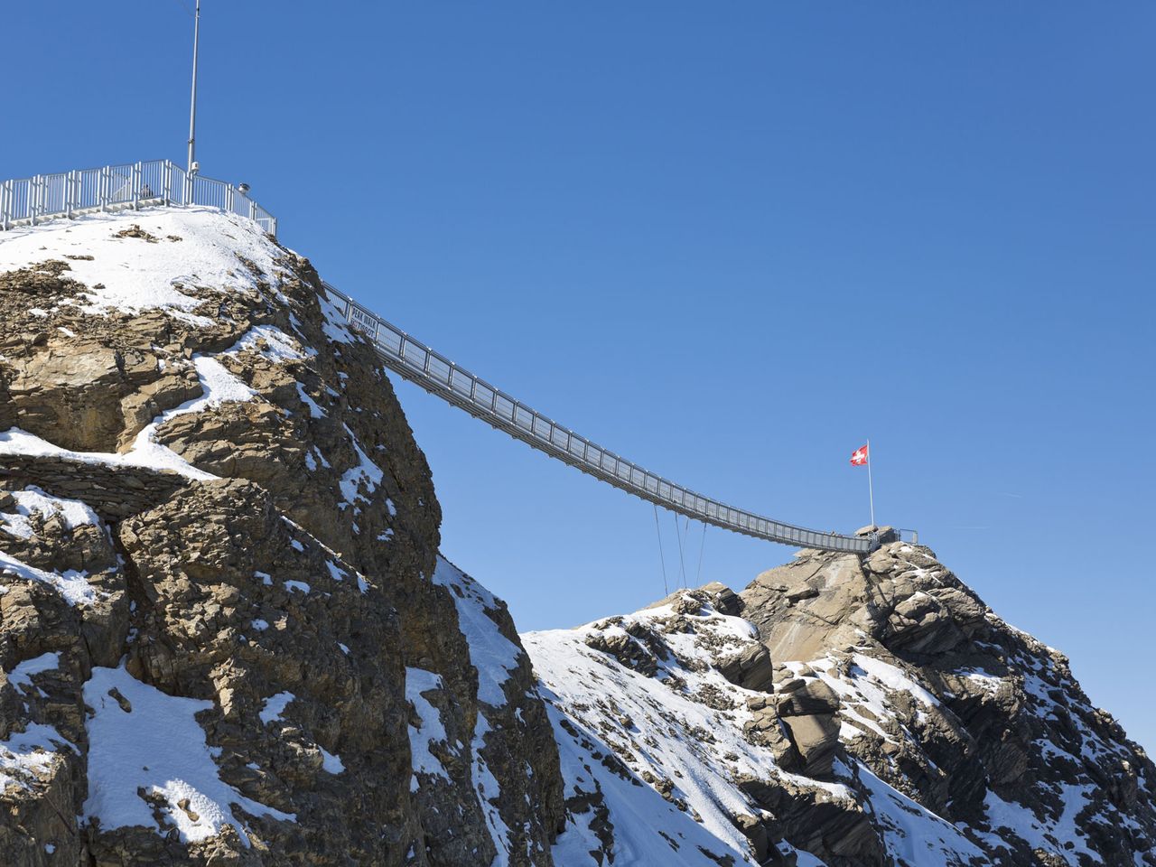 Peak Walk auf dem Glacier 3000