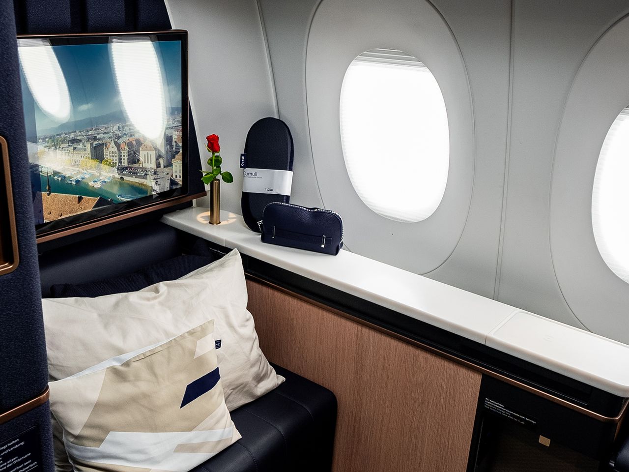 Lufthansa Allegris First Class, Beispiel