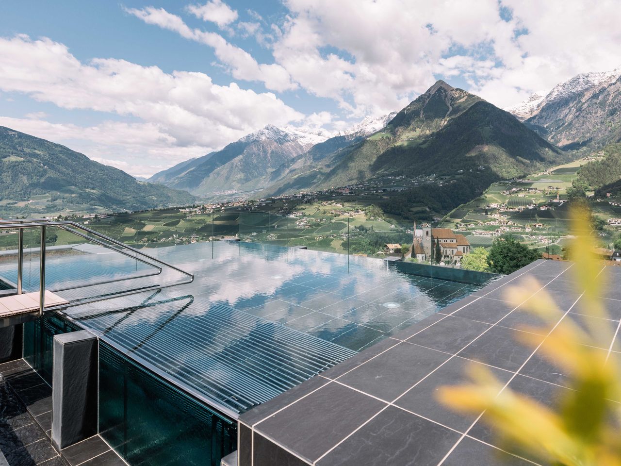 Pool im Hotel Hohenwart, Italien