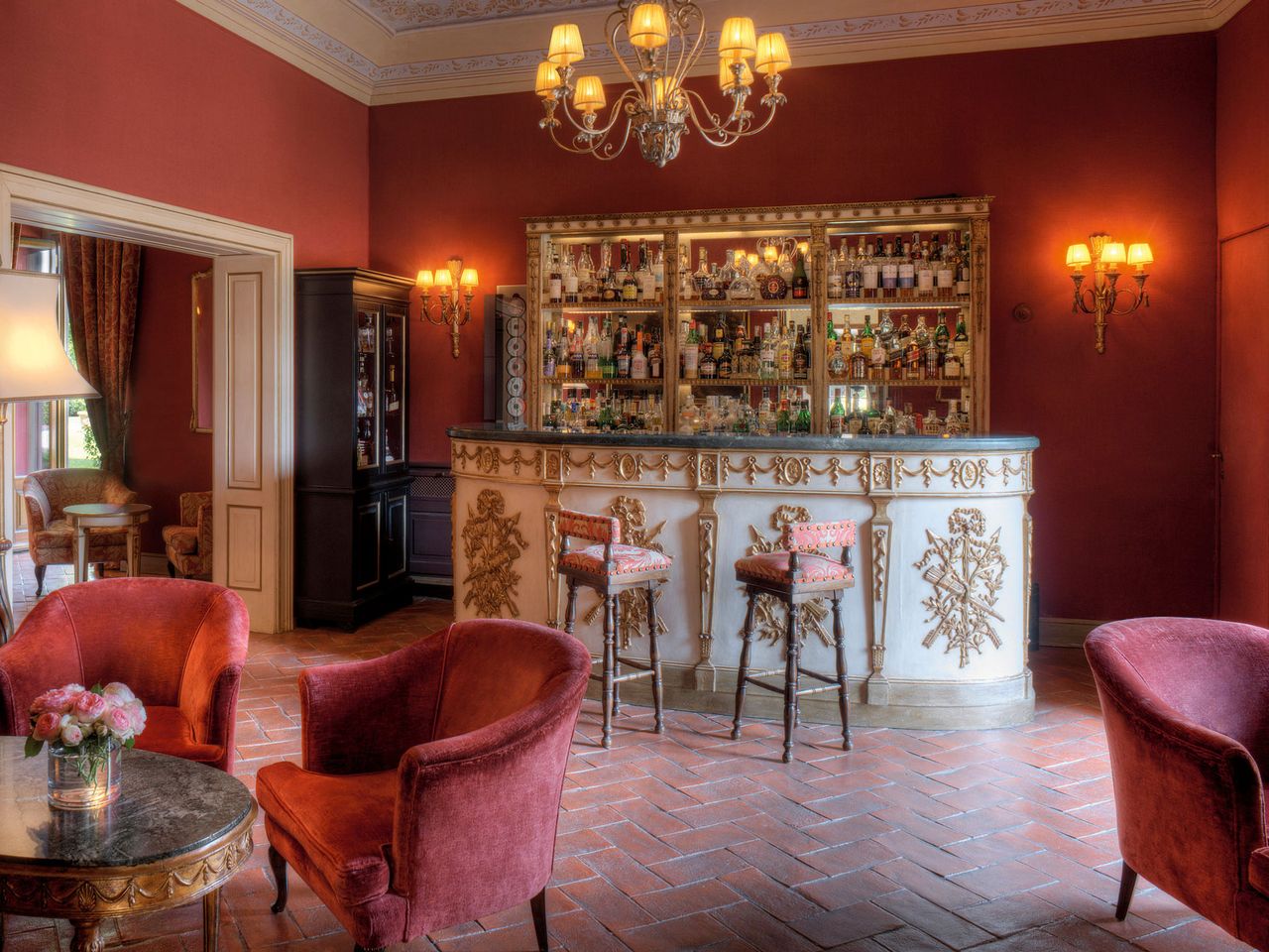 Bar Mediceo in der Villa La Massa