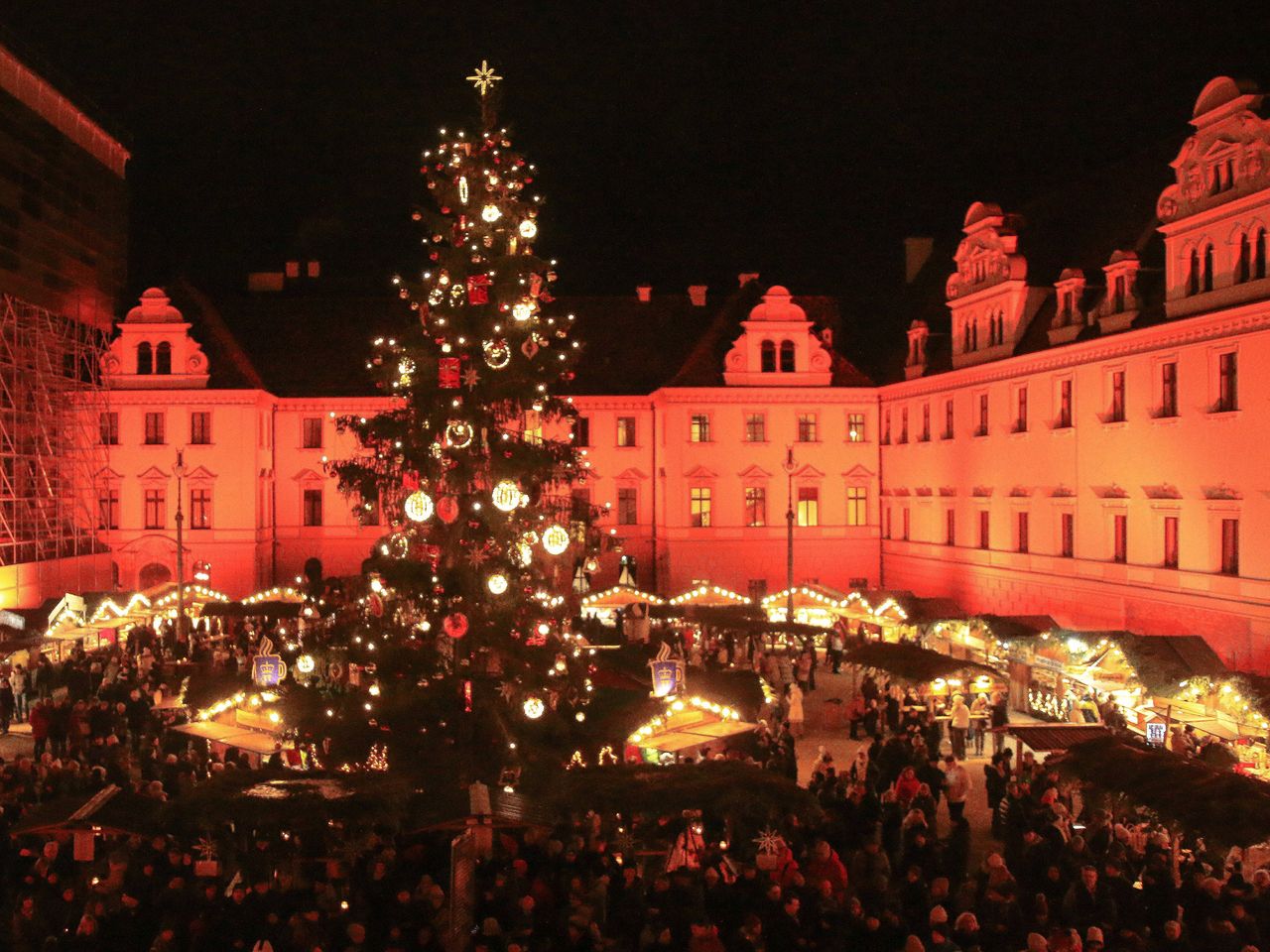 Weihnachtsmarkt auf Schloss Thurn und Taxis, Regensburg