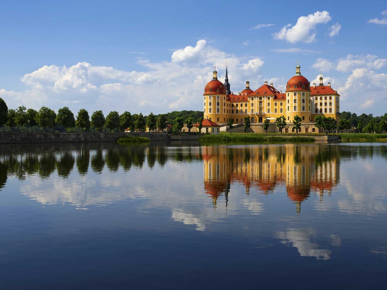Schloss Moritzburg in Sachsen
