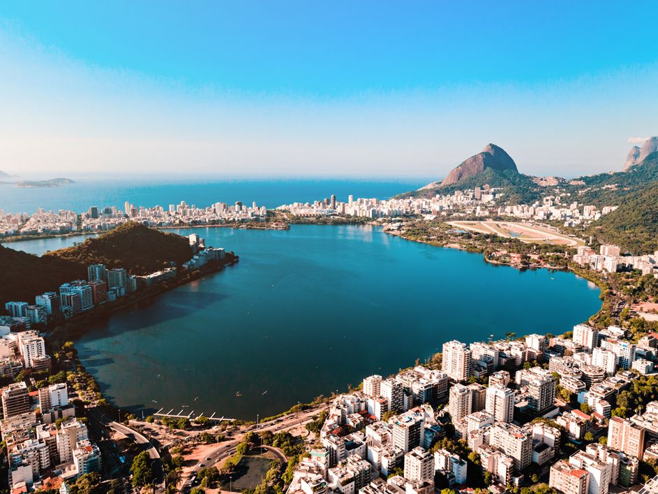 Lagune von Rio de Janeiro