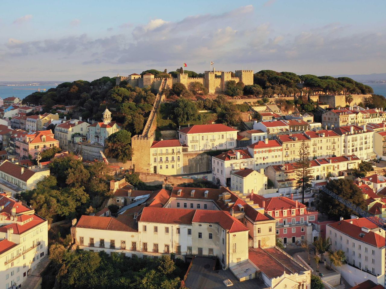 Blick vom Castelo de Sao Jorge