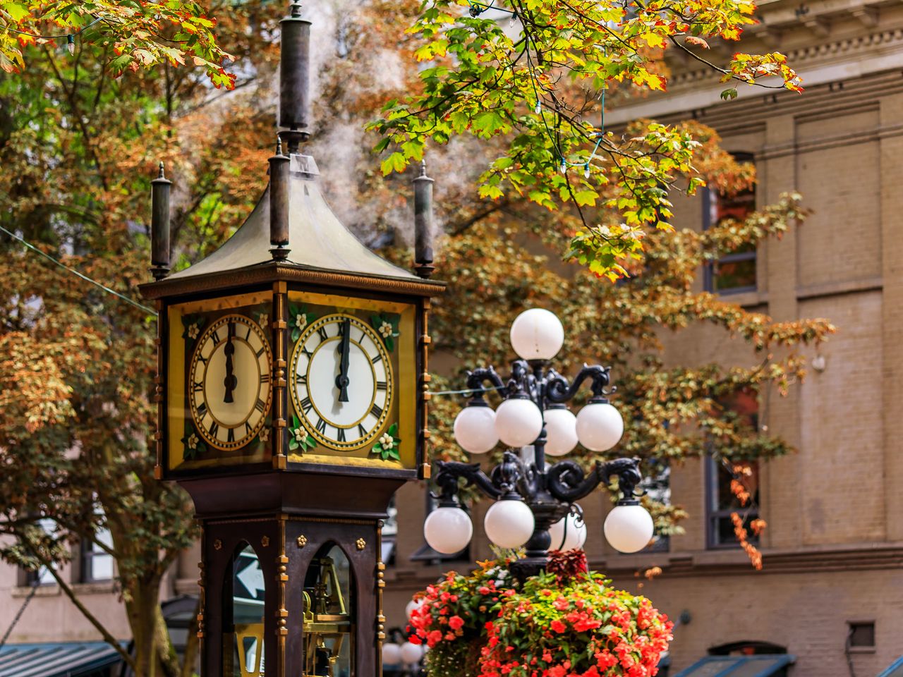 Steam Clock in Gastown, Vancouver