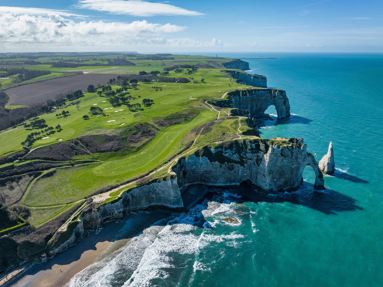 Die Kreidefelsen von &Eacute;tretat
