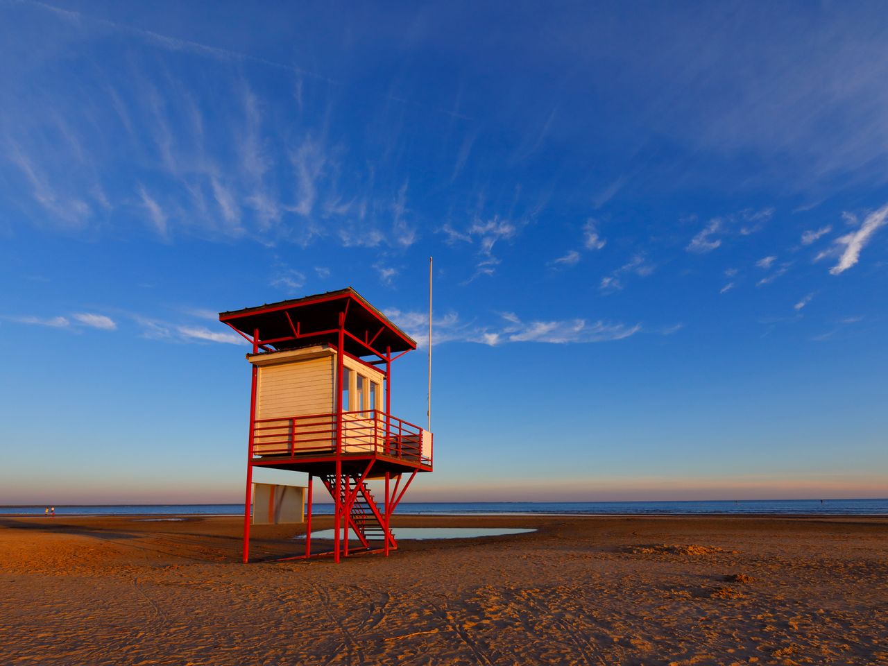 Strand von P&auml;rnu in Estland