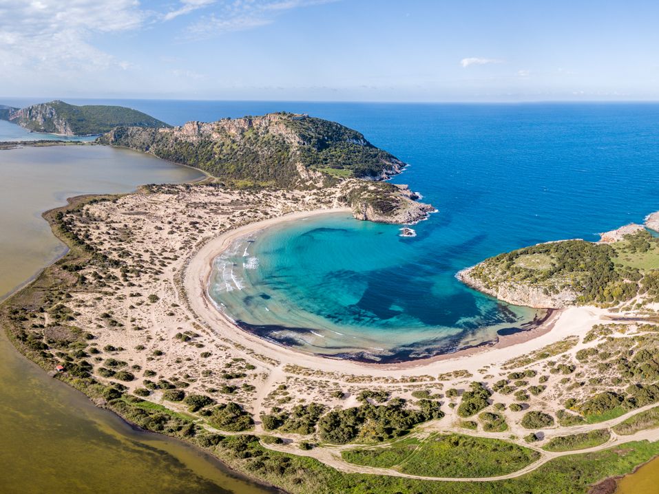 Voidokilia Beach, Omega Beach, Messenien