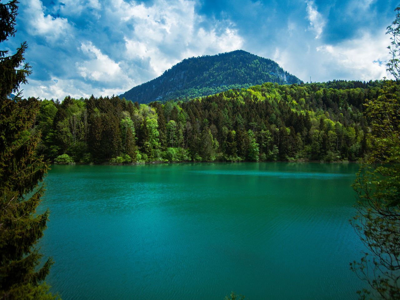 Lac de Montsalvens nahe Fribourg