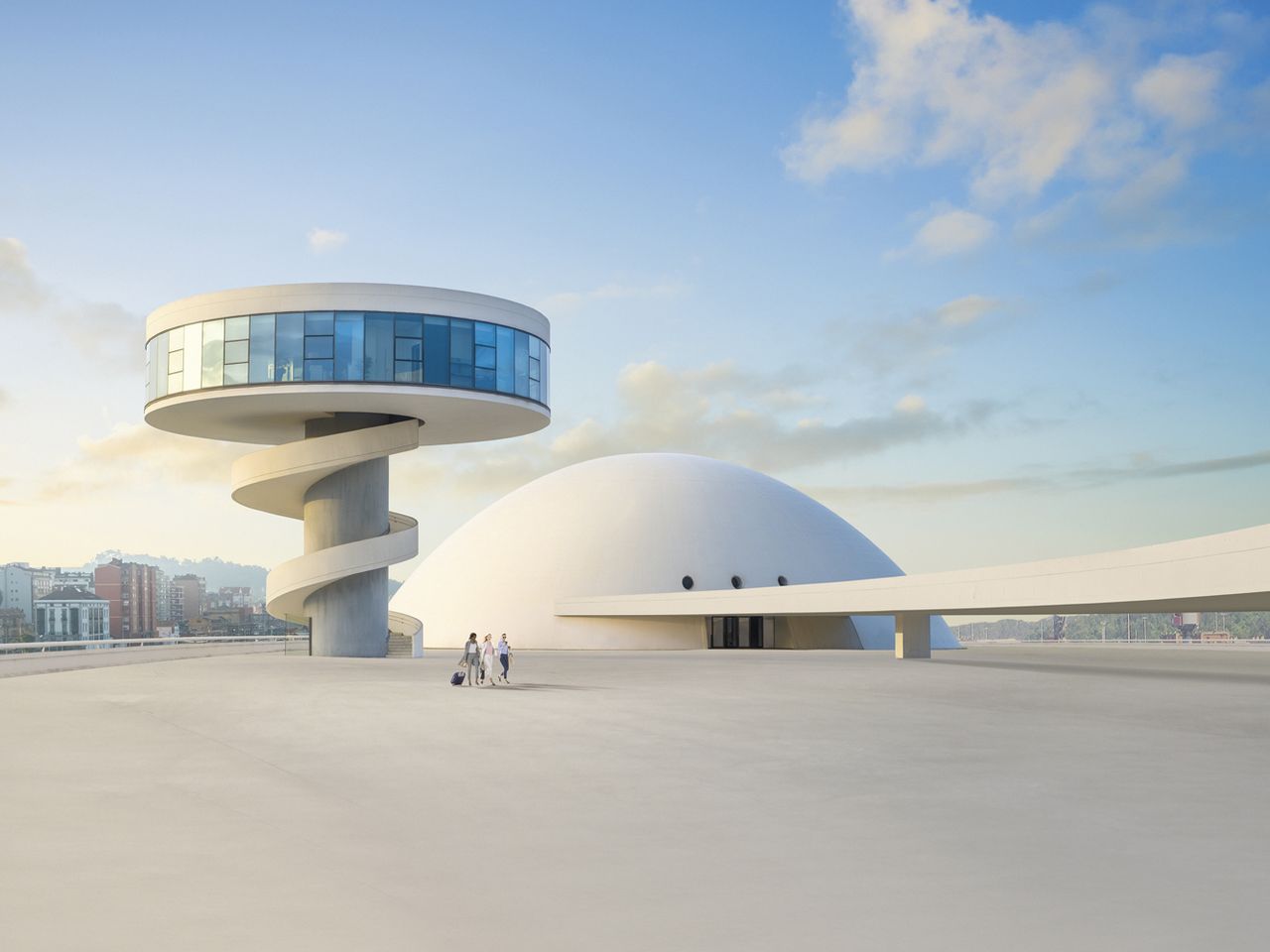 Kulturzentrum Centro Niemeyer, in Asturien