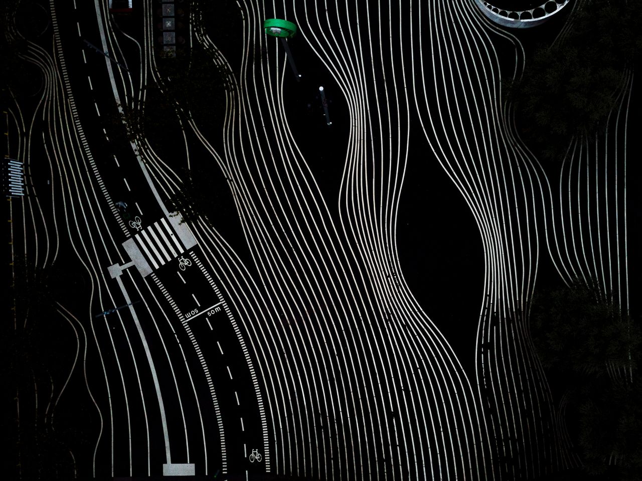 Black Market in Kopenhagen von oben 