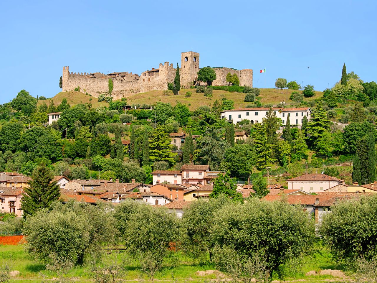 Burg von Padenghe Sul Garda