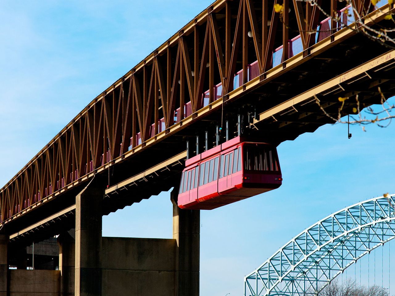 Monorail Memphis in Tennessee
