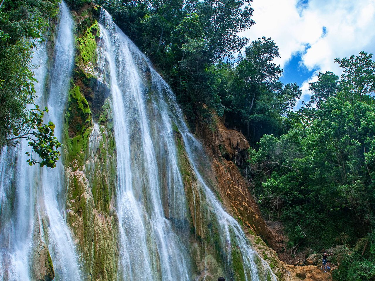 El Limon Wasserfall, Samana