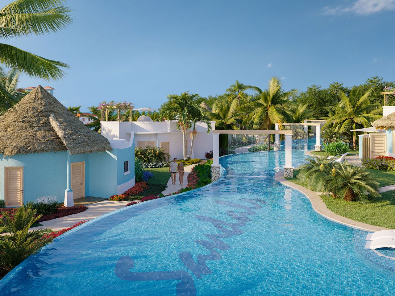 Pool Sandals Dunn's River in Jamaika